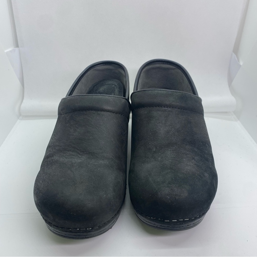 Dansko Black Matte Nursing Clogs - image 2